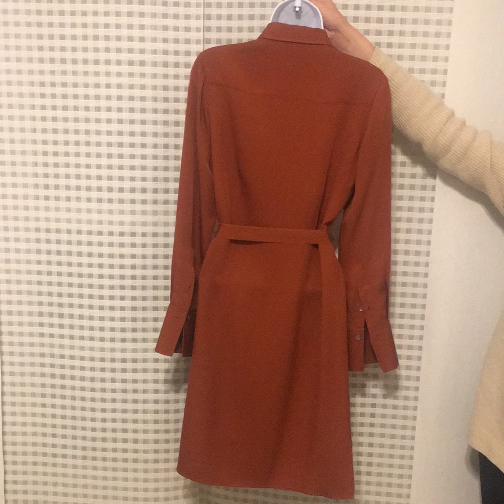 Theory Button Down Shirt Dress - Size 4